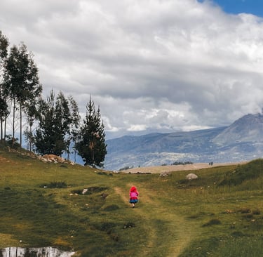 Wilcacocha hike, day tour from Huaraz, Peru, South America