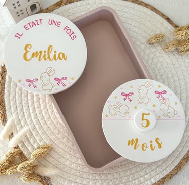 pack carte naissance et carte étape personnalisée pour immortaliser les premiers moments de bébé