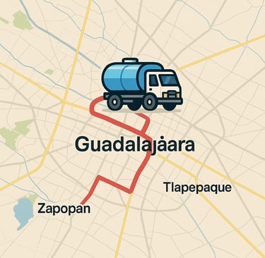servicio de pipas de agua en zona metropolitana de guadalajara