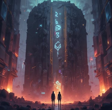 an open book with some type of text on it