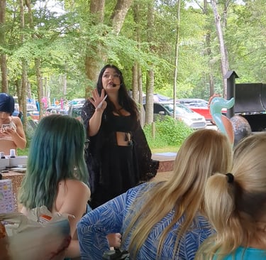 @thecaspianmermaid's Mer-fect Mermaid Makeup Routine talk