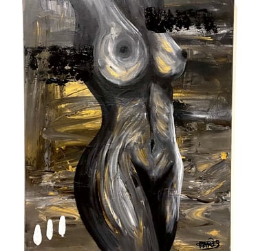 une peinture du torse d’une femme