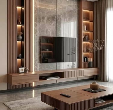 Salon tasarımında estetik ve fonksiyonel yerleşim