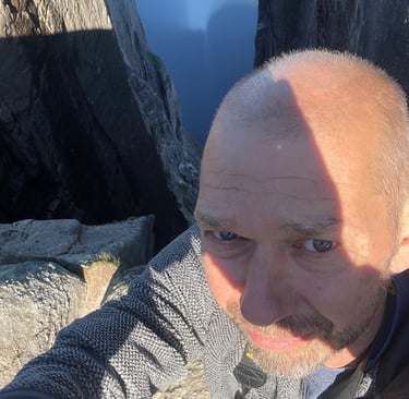 The walk up to Kjerag the highest peak around Lysefjorden and then on to the Kjeragbolten, Norway