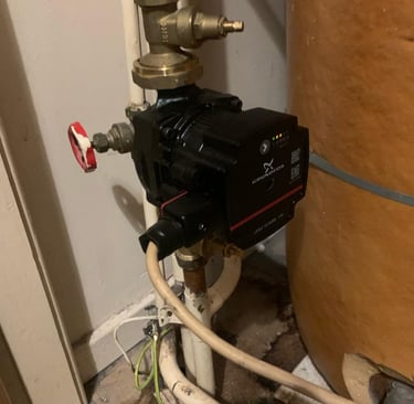 home booster pump fitted in evesham