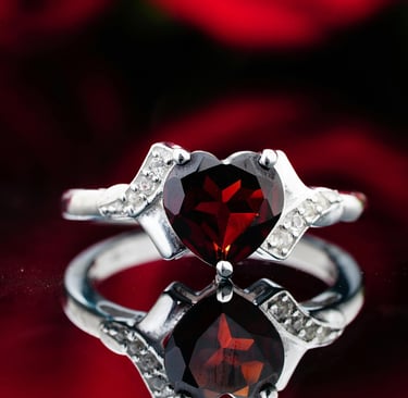 wearing hessonite garnet/red gemstone to balance rahu