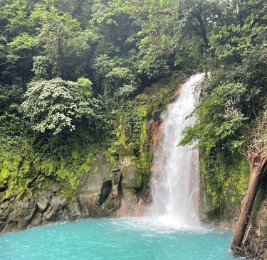 Rio Celeste Guanacaste Costa Rica Wasserfall