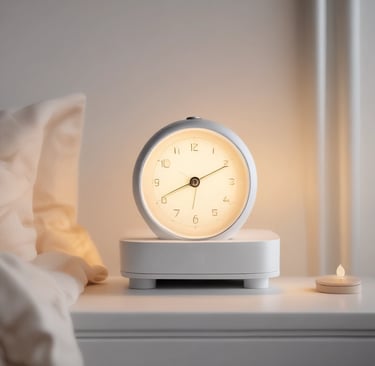 Sunrise Alarm Clock | Clean AF Bedroom gentle wake-up tool