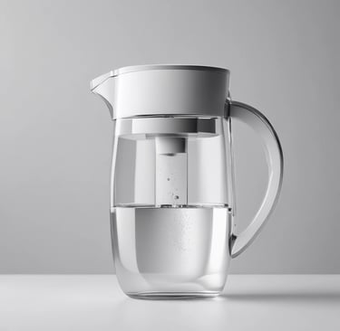 Non-toxic Water Filter Pitcher for Clean AF Home | Easy clean drinking water