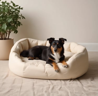 Organic Pet Bed | Clean AF Pets safe, non-toxic sleeping spot