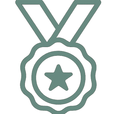 Transformer votre stress - Transformation durable représentée par une médaille