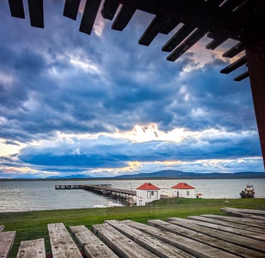 The Singular Patagonia lake view from room suite
