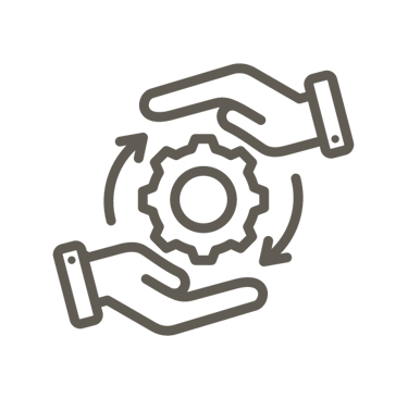 gestion de projet 2 mains