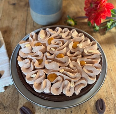 Tarte façon Snickers