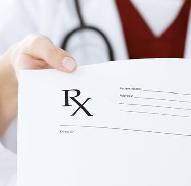 Doctor referring a patient to All Services Home Health for in-home care