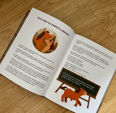 Libro ¿Qué le pasa a Tobi? Nota para los padres