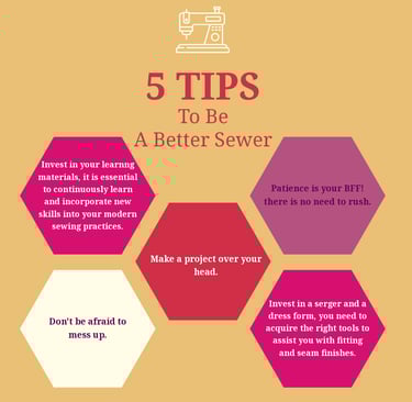 Five tips to be a better sewer