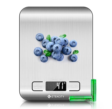 Etekcity Digital Kitchen Scale — high-precision food scale with backlit display