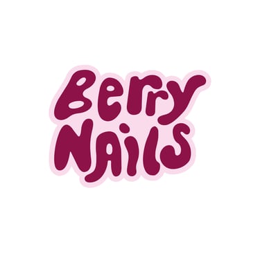 Branding Berry nails par Soleado studio - graphiste Liège
