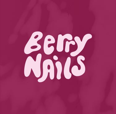 Branding Berry nails par Soleado studio - graphiste Liège