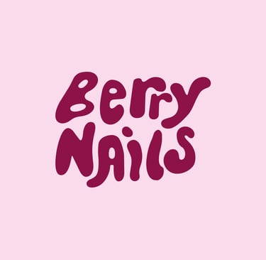 Branding Berry nails par Soleado studio - graphiste Liège