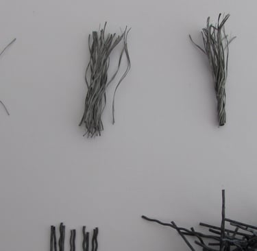 Disperção de macrofibra estrutural para concreto