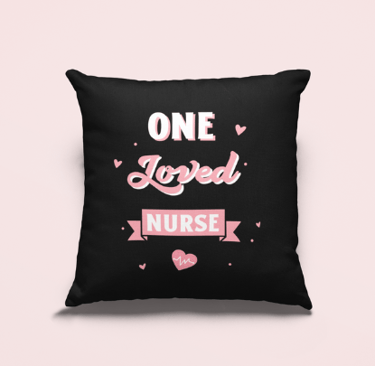 One Loved Nurse Throw Pillow