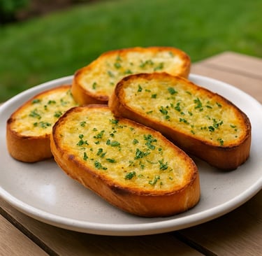 air fryer garlic bread crispy