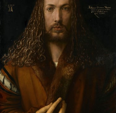 Self-Portrait, Albrecht Dürer, 1500, Alte Pinakothek, Munich