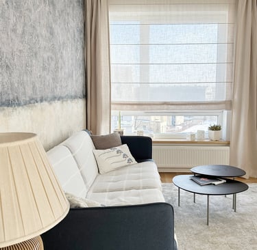 lino užuolaidos ir romanetė