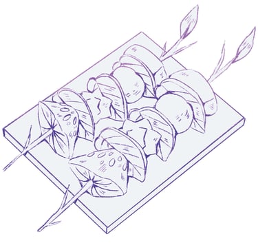 Carte Brochettes Forestières