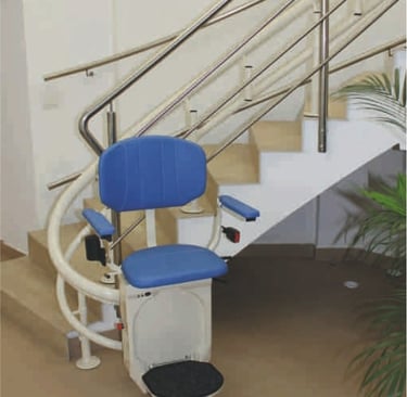 Bruno Eliva Curved Stairlift