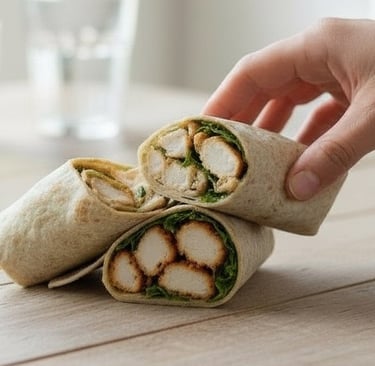wrap poulet atelier cuisine enfants Ajaccio Corse