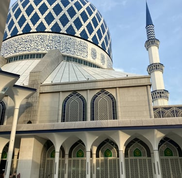Blue Mosque, Shah Alam Malaysia 