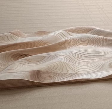 Medienos plokstes frezavimas baldams