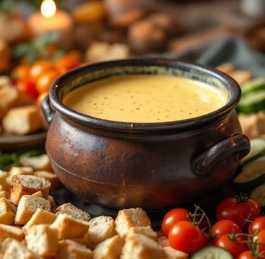 Asiago Fondue