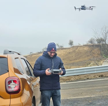 drona fotogrammetrie