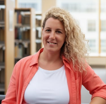 Portrait professionnel de Yoyo Chirkes, professeure d’espagnol et tutrice scolaire à Genève