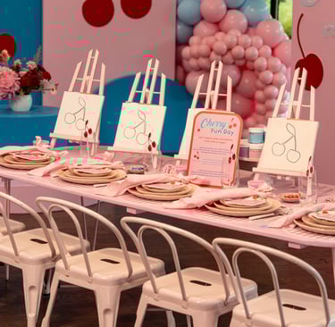 Décoration espace enfants AMA Event Saint-Étienne