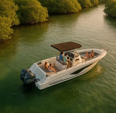 bateau mangrove guadeloupe