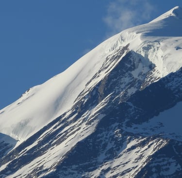 in front of Phoksundo lake