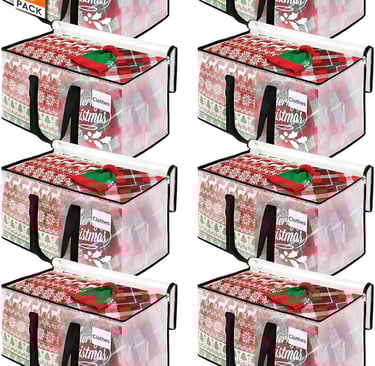 Christmas Textiles Storage Bags