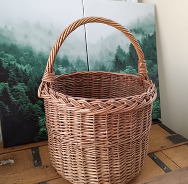 Grand panier rond