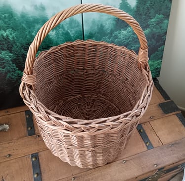 Grand panier rond