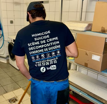 Nettoyage après décès et scène de crime à Saint-Yrieix-la-Perche en Haute-Vienne