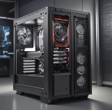 > Crie uma imagem em estilo moderno e bem iluminado mostrando um “antes e depois” de uma mesa de tra