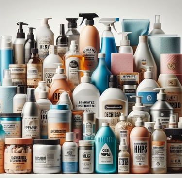 Product Registration UAE Detergents and Disinfectants
