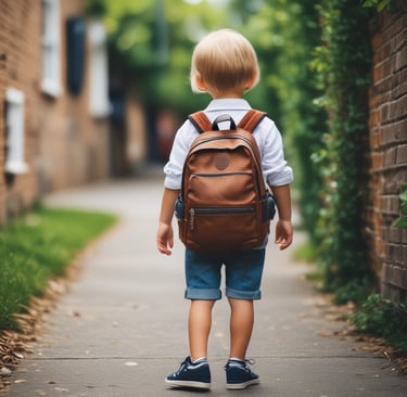 Activités rentrée maternelle, Petit garçon rentrée des classes, Plastnat