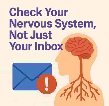 a poster with a brain map of a brain