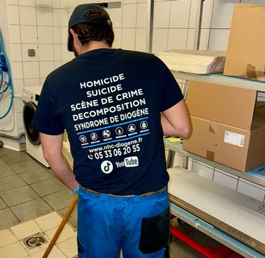 Nettoyage après décès et scène de crime à Aixe-sur-Vienne en Haute-Vienne